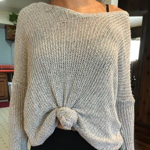 Comfy off the shoulder sweater